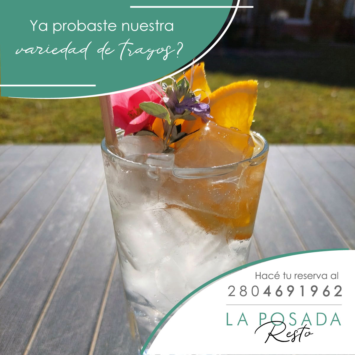 La Posada Restó - Cortá la semana con nuestros excelentes tragos 🥃🍸🍹 ...