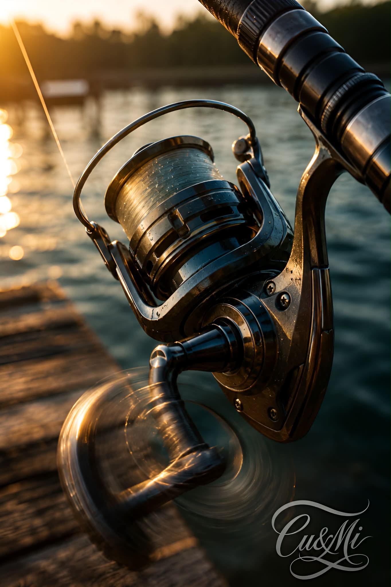 clamp on rod holders for pier fishing Post Holder Docks and Piers brent champman combo Color and Size:15lb Moss Green Daiwa Crosscast 5000 5000 a second bungee cord