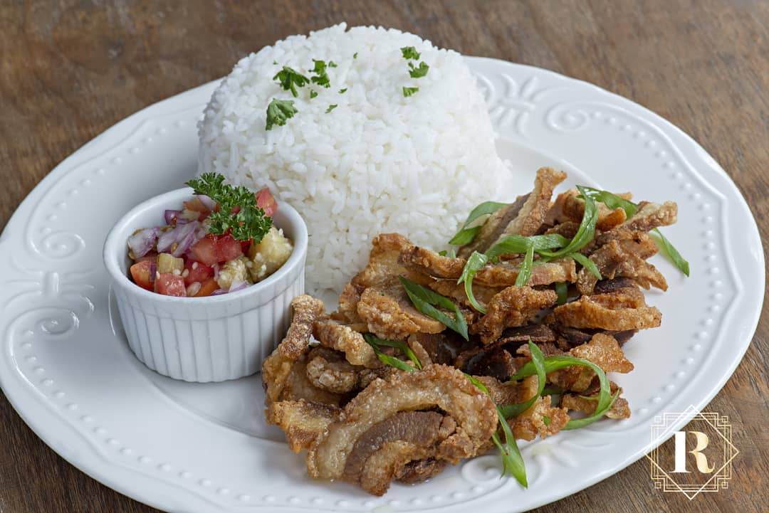 RITZ Legarda - Crispy Bagnet with rice! Available for...