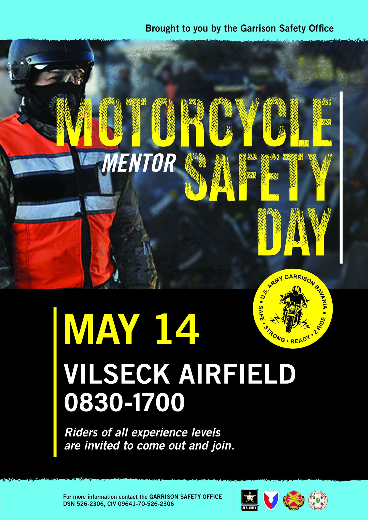 Are you motorcycle safe? 🏍️🏍️🏍️ Service members must have a