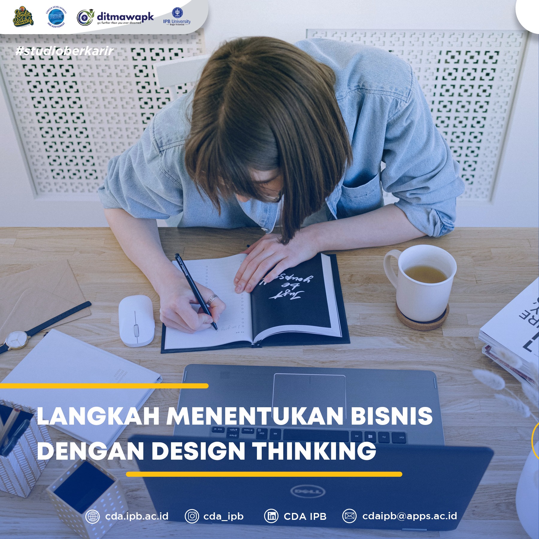 CDA IPB - Design Thinking adalah proses berulang dimana...