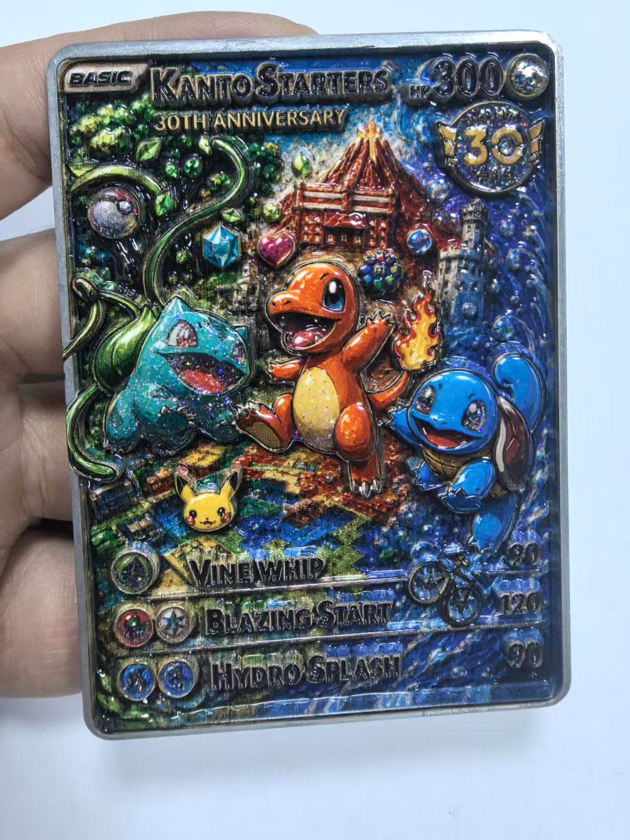 pokemon limited edition cards 25 Rare with 100 HP or Higher (Assorted Lot with No Duplicates) (Limited Edition) : Toys & Games 100 Pokemon Trading Cards from varying sets Pokmon TCG: 30th Celebration Product