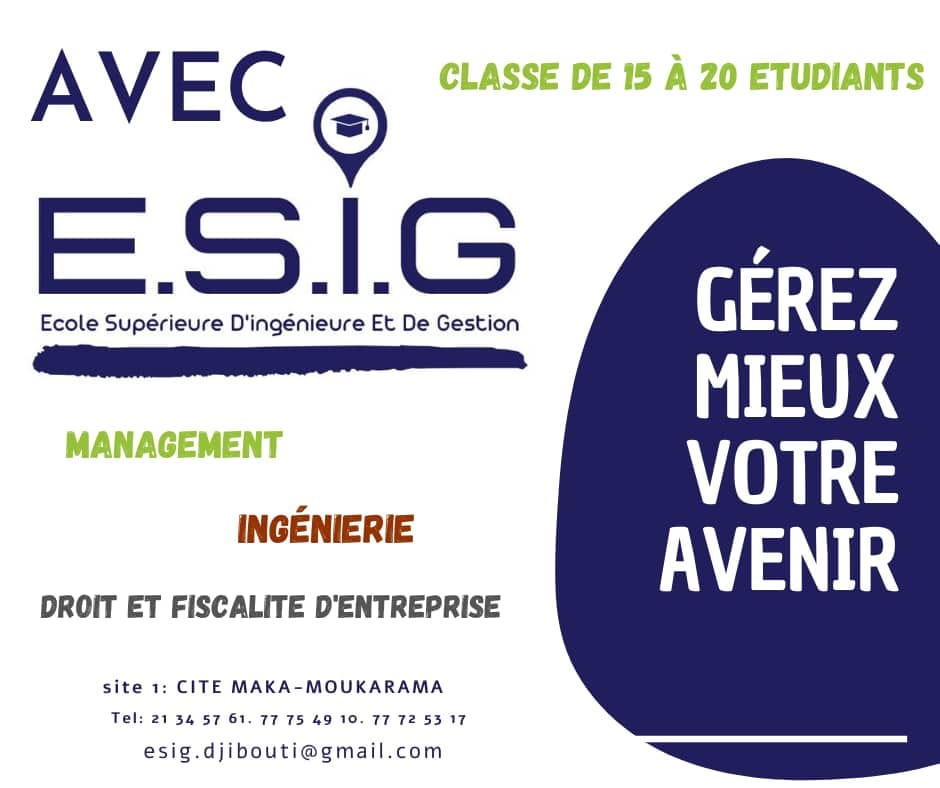 ESIG Ecole Supérieure d'ingénieurs et de Gestion