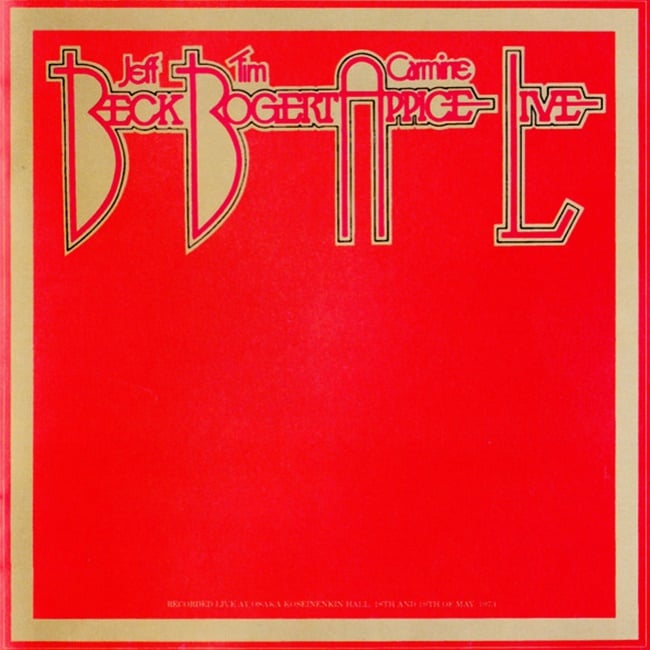 BECK, BOGERT & APPICE IN CONCERT - 1973