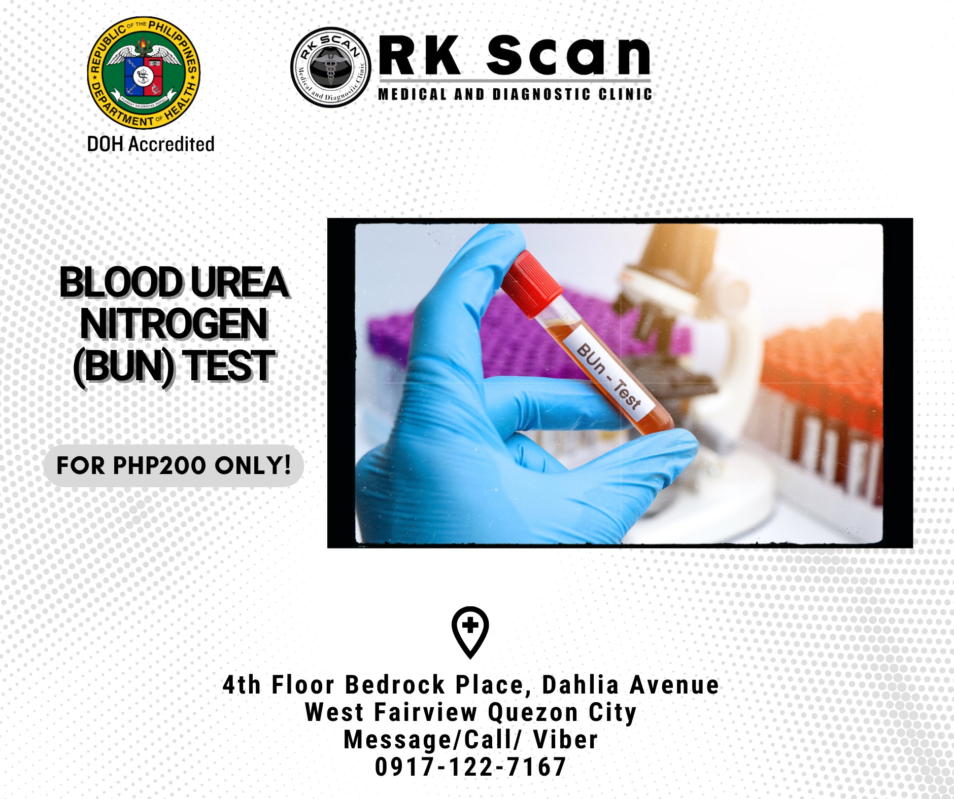What is a BUN (Blood Urea... - RK Scan Clinic-Laboratory | Facebook