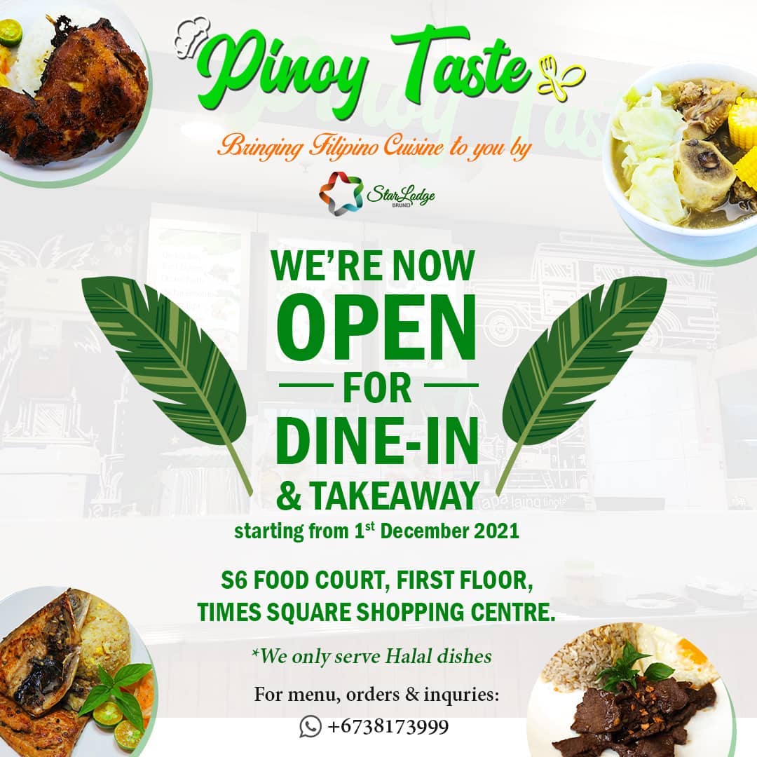 Chicken Rice & Dim Sum - Pinoy Taste Brunei is now available for dine ...
