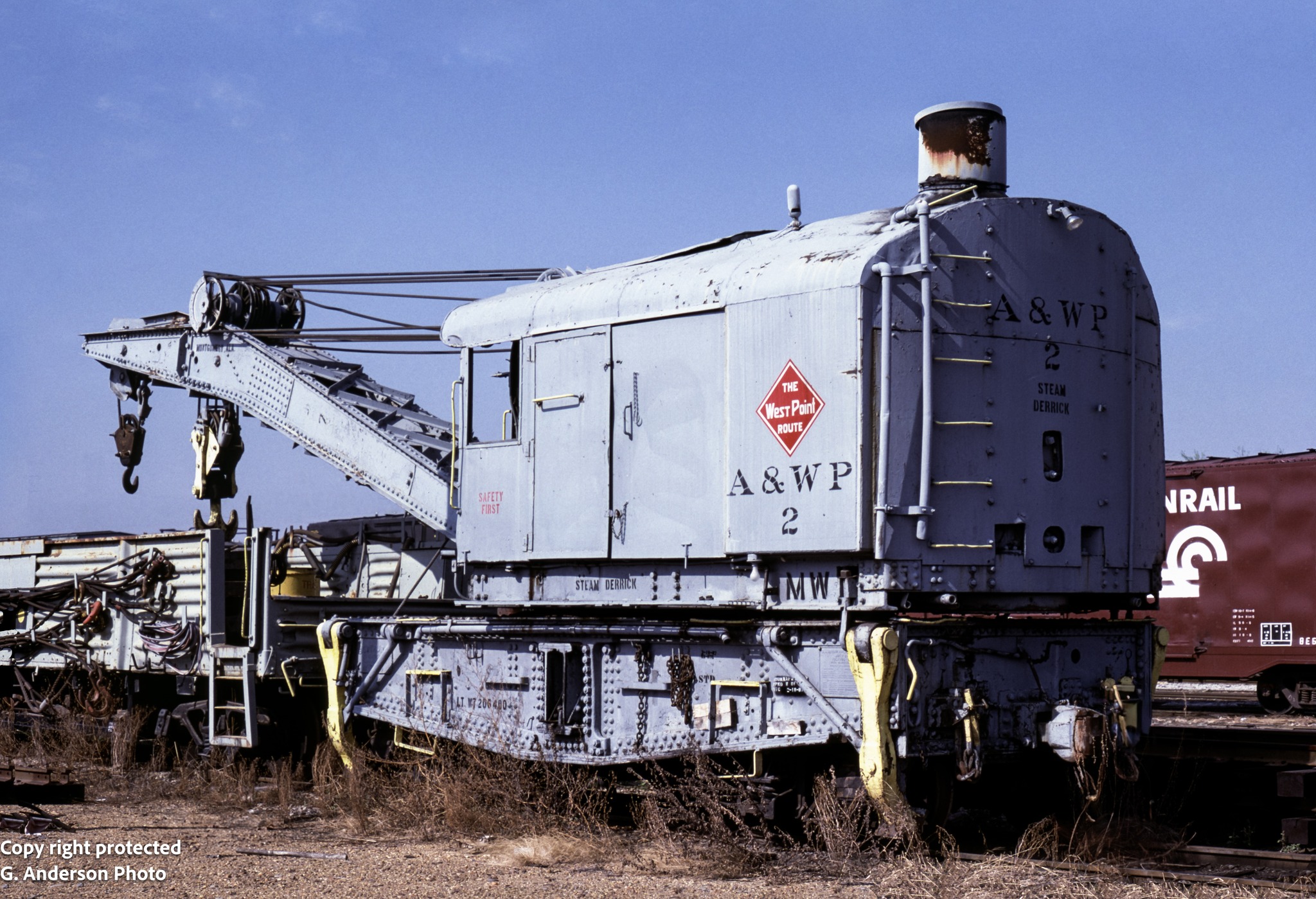 THE DERRICK TRAIN Part 1 While railroads refer to the train in 