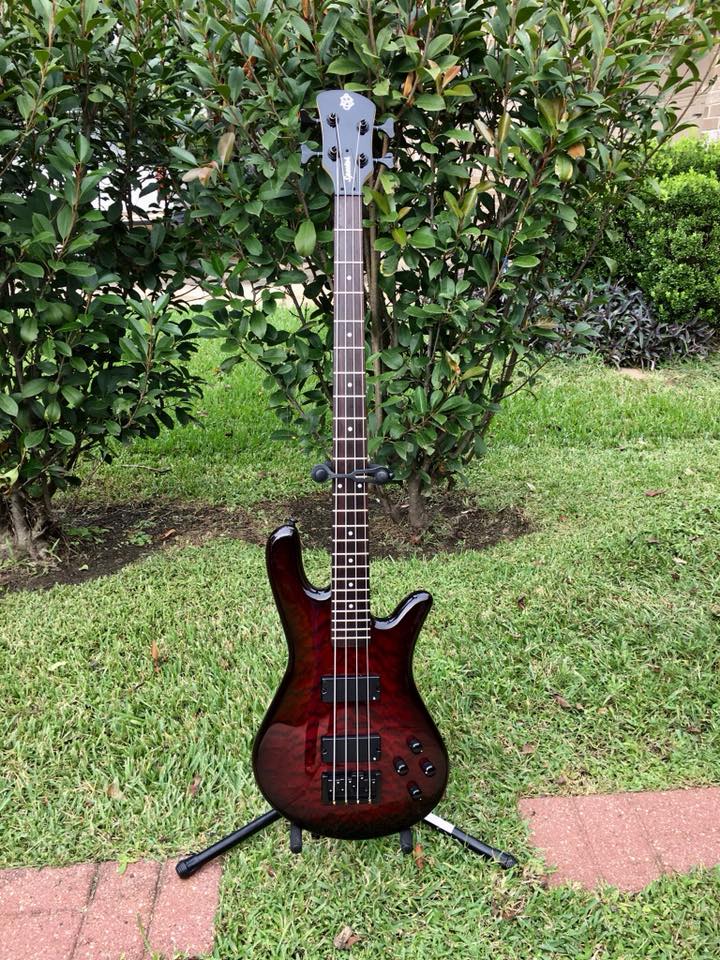 Spector Legend bass with Bartolini pickups
