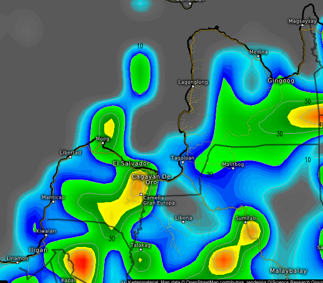 Northern Mindanao Rainfall... - North Mindanao Weather Update | Facebook