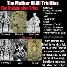 Queen Ashtoreth goddess of Babylon.