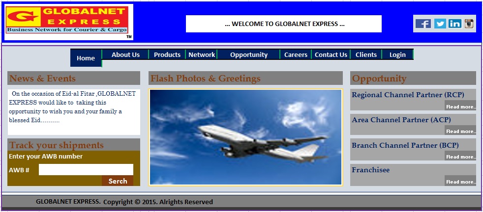 GLOBALNET EXPRESS | Chittur-Cochin