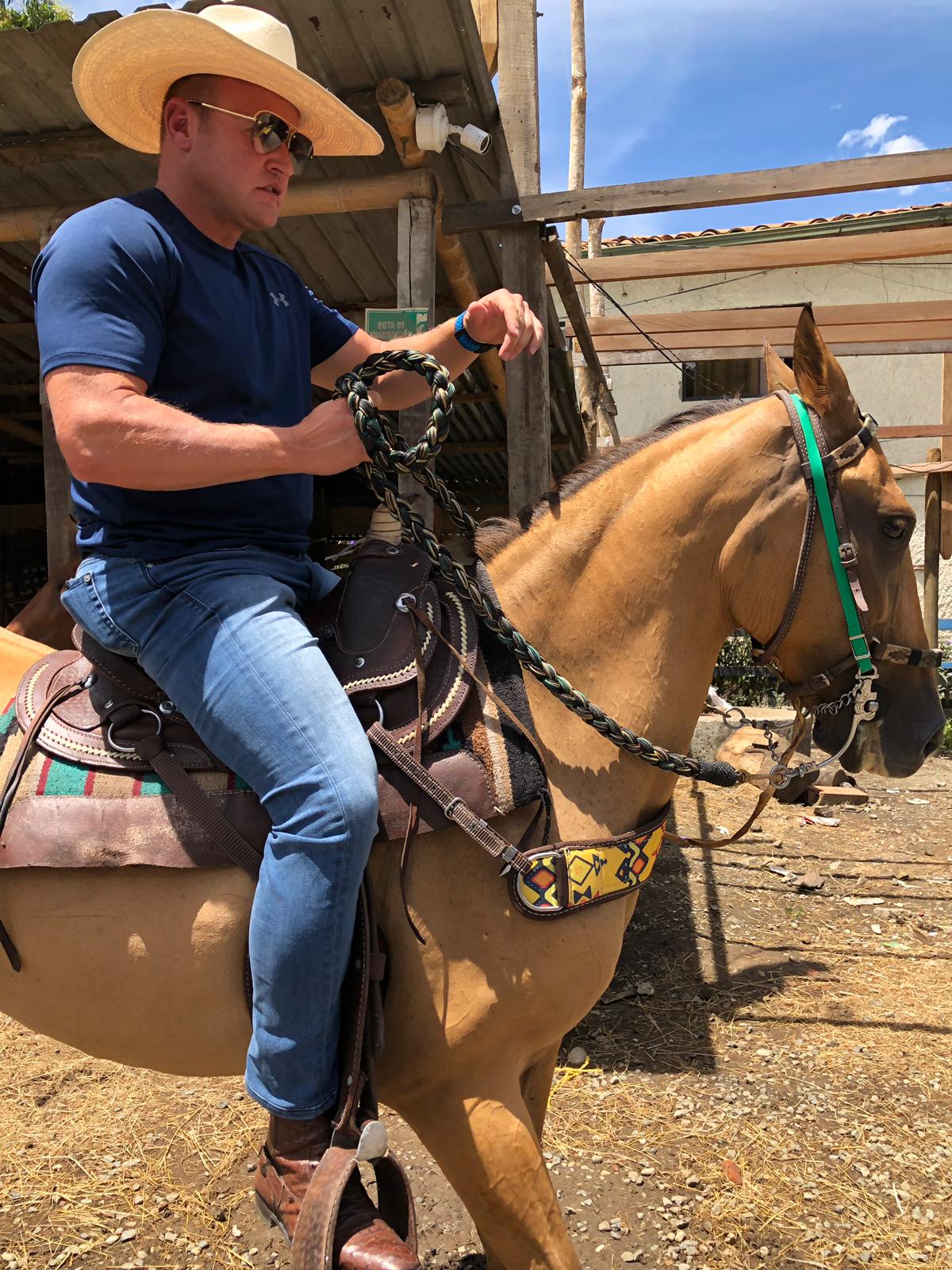 Dan - Morning horseback riding in the mountains, best place to think ...