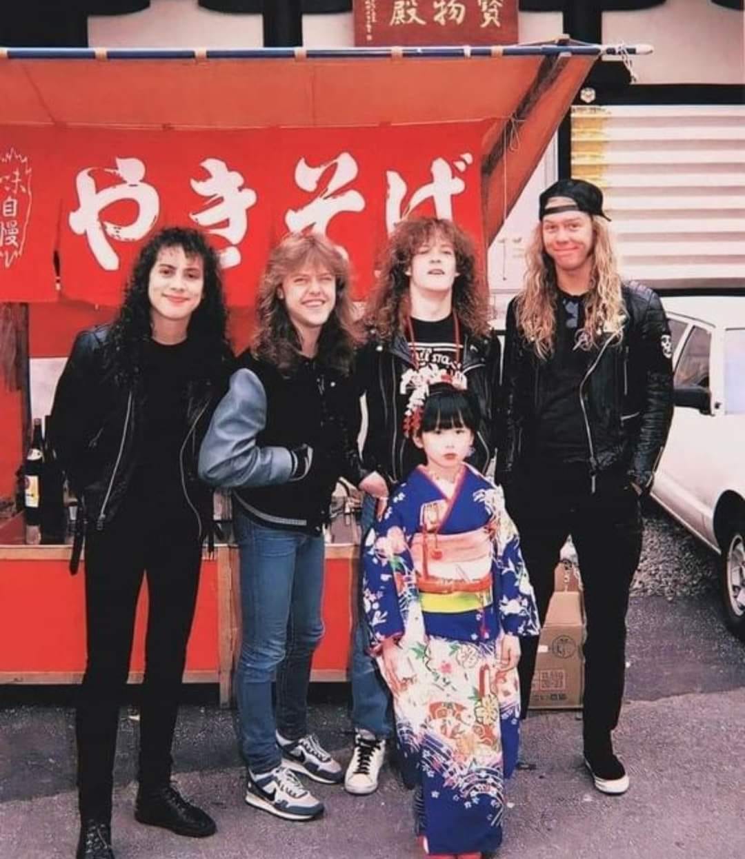 Metallica In #Japan in #1986