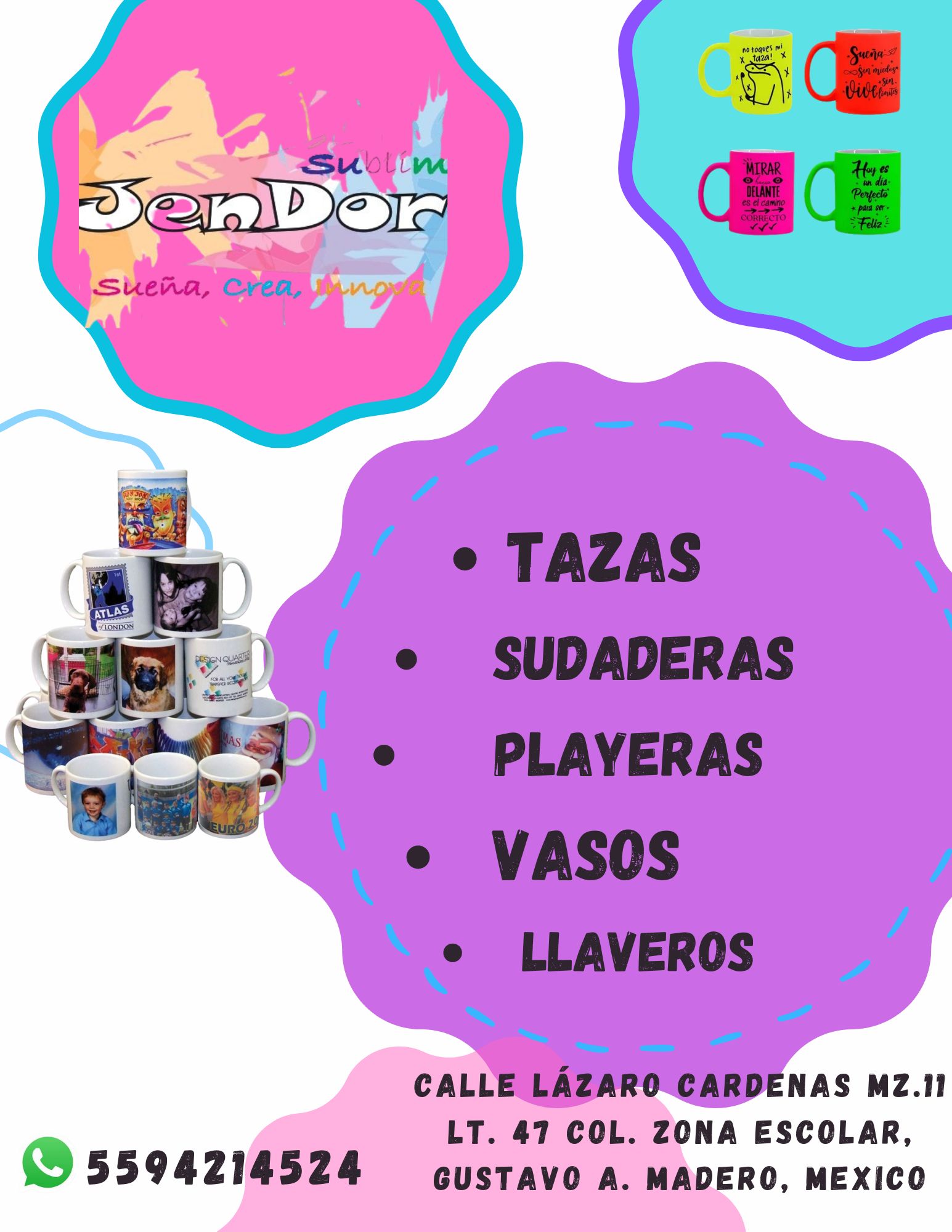 Jendor Sublime - El mejor lugar para sublimado de tus...