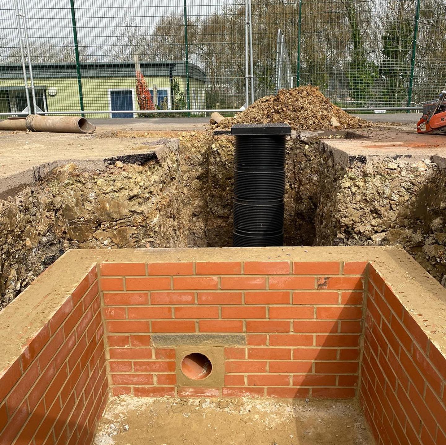 No words for how satisfying this hydrobrake manhole and storm 