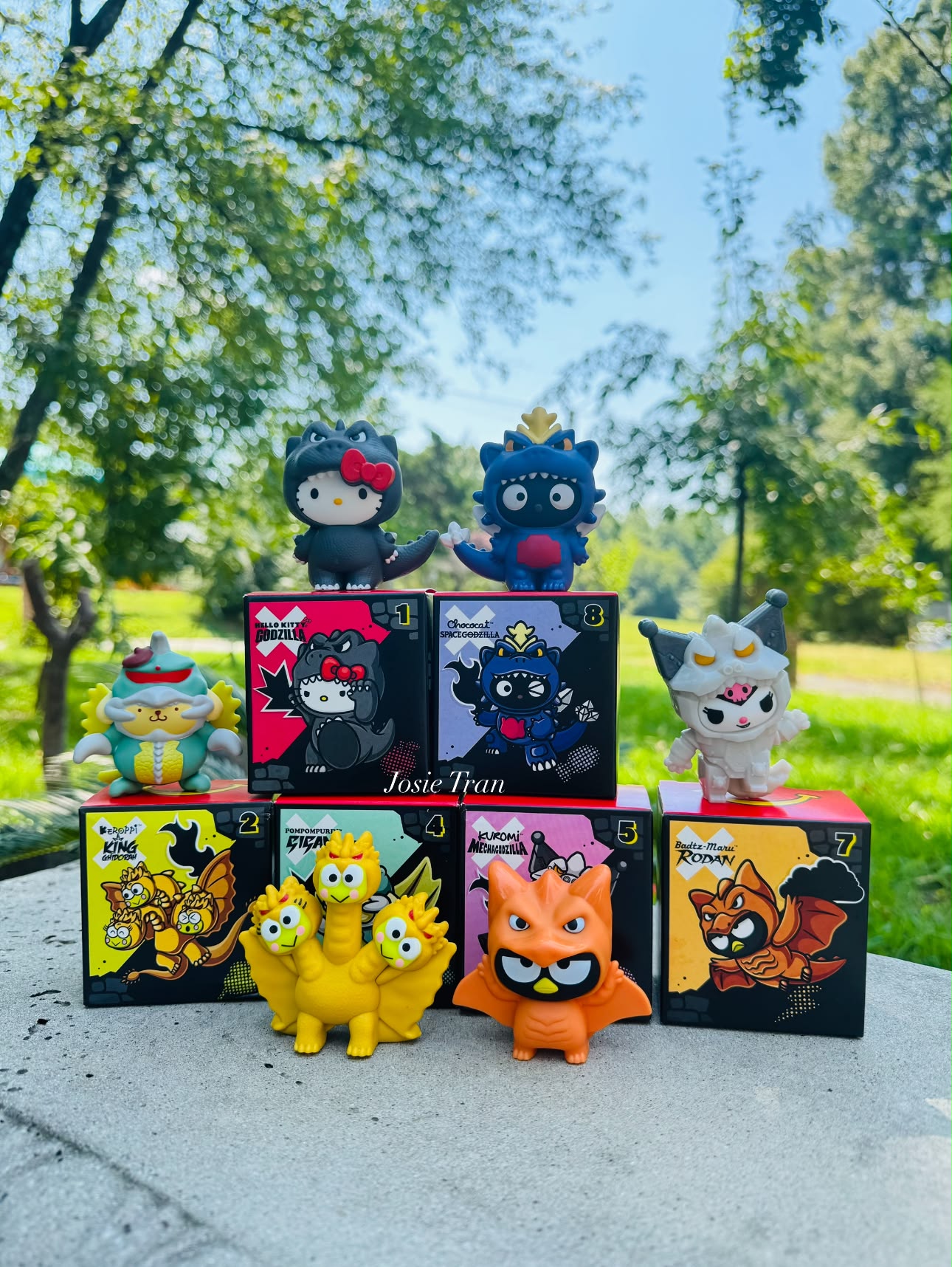 Completing Hello Kitty toy set with McDonald's figures