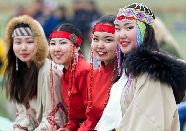 Great Spirit of Turan - Evenki girls from Sakha Republic (also falsely ...