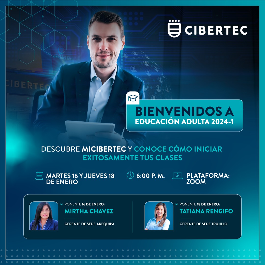 Cibertec Carreras 100 % Virtual | Lima