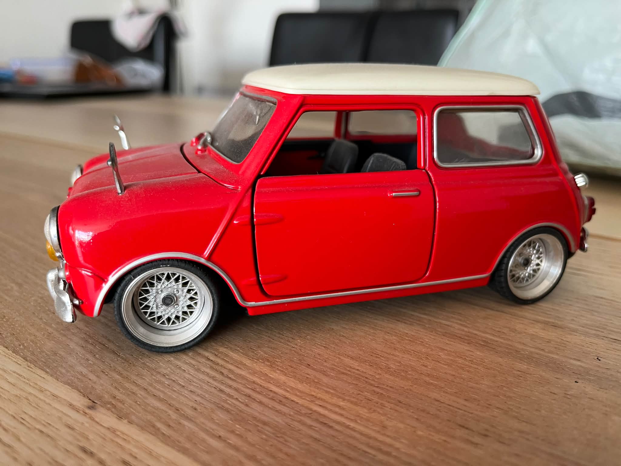 Mini Cooper Mato Grosso rally.Polistil.1/25