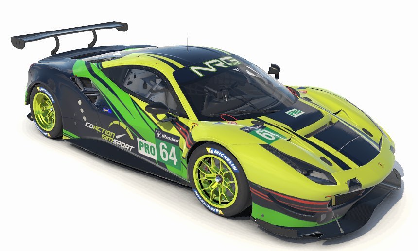 CoAction Sim Sport - New car, new paint! CoAction’s painter Adam (insta ...