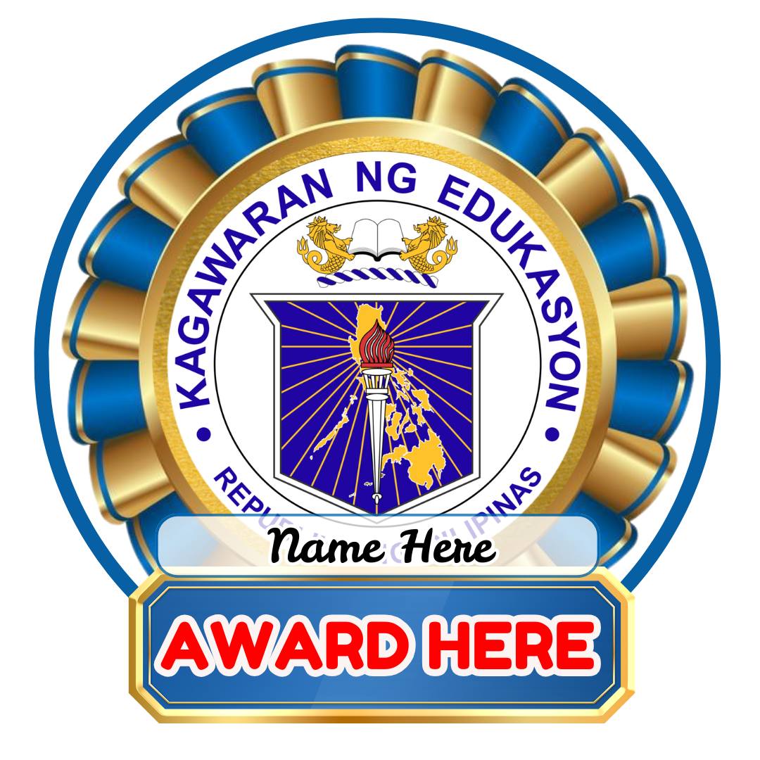 TAGA DEPED AKO GRADE 6 | MS Word Editable ribbon heads and certificate ...