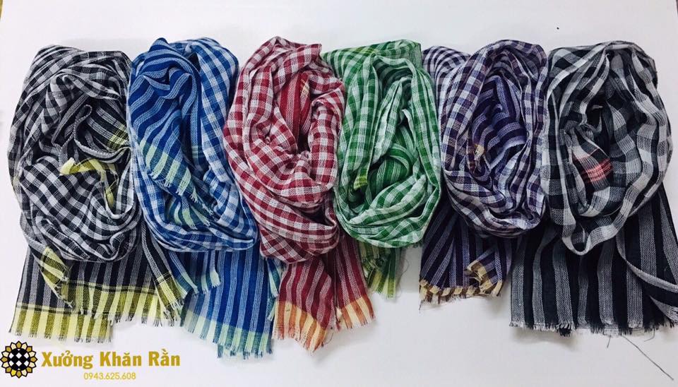 Trọn bộ bảng màu khăn rằn Nam Bộ... - Xưởng khăn rằn Nam Bộ | Facebook