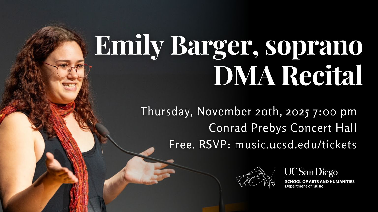 Emily Barger, soprano - DMA Recital