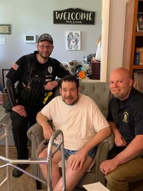 City - A few months back Officer Plichta was on his way home after ...