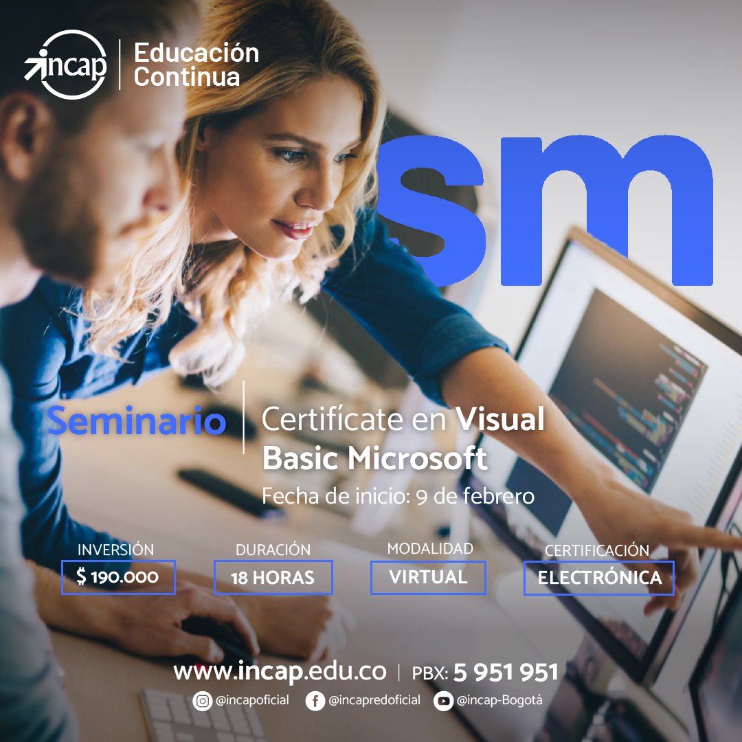 Instituto Colombiano de Aprendizaje INCAP - #EvolucionaTuConocimiento ...