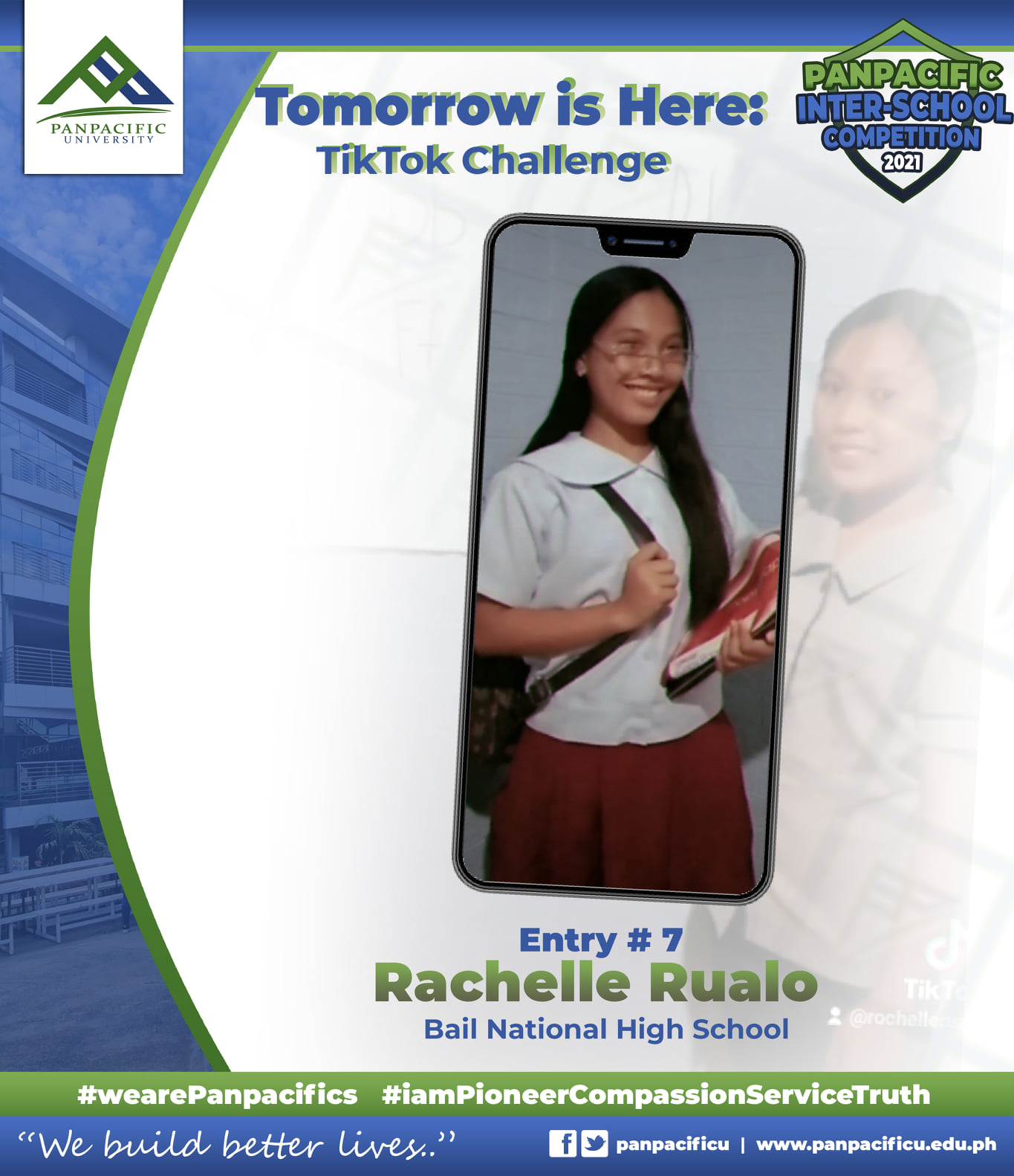Panpacific University - Entry #7 - Rachelle Rualo Bail National High ...
