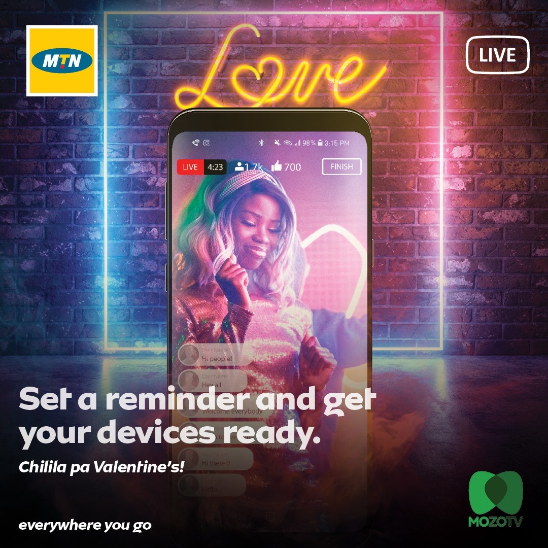MTN Zambia - We're going Live this Valentine's Day, who's... | Facebook