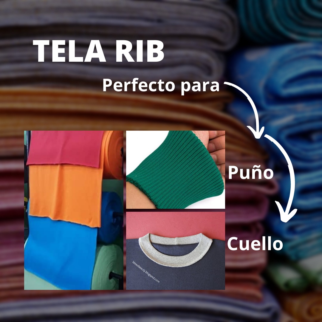 La tela de Rib ( llamada así en... - Confección industrial