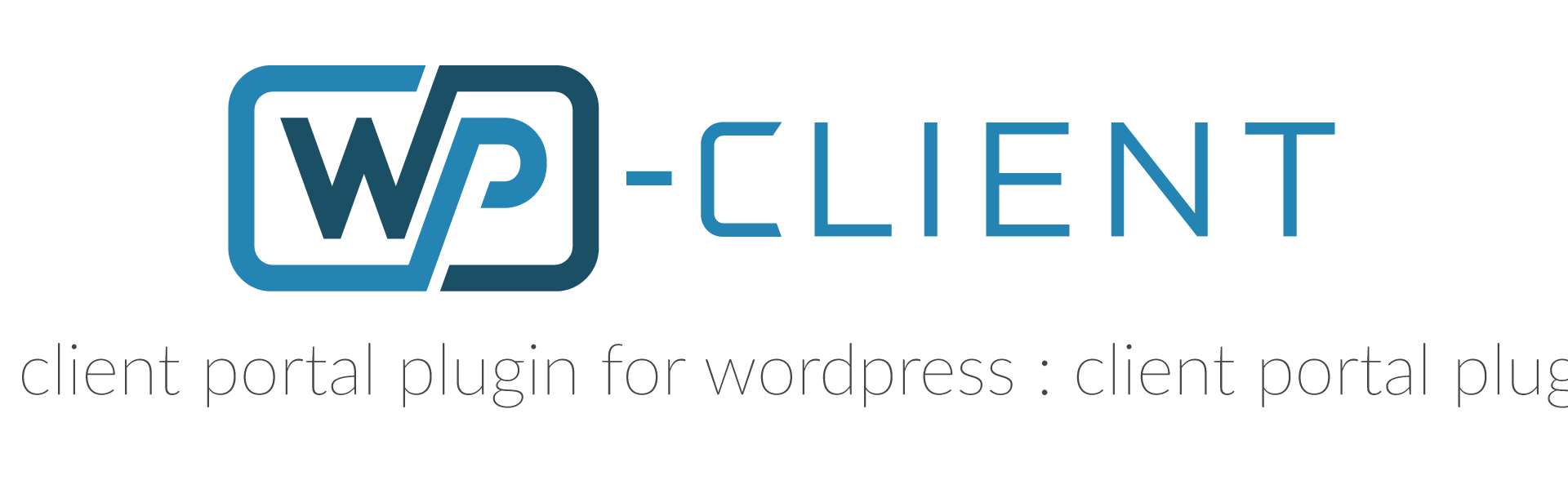 WP-Client Web Portal Client Management