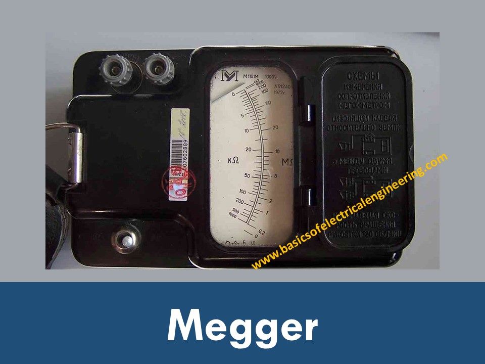 Megger. - Electrical Engineering XYZ