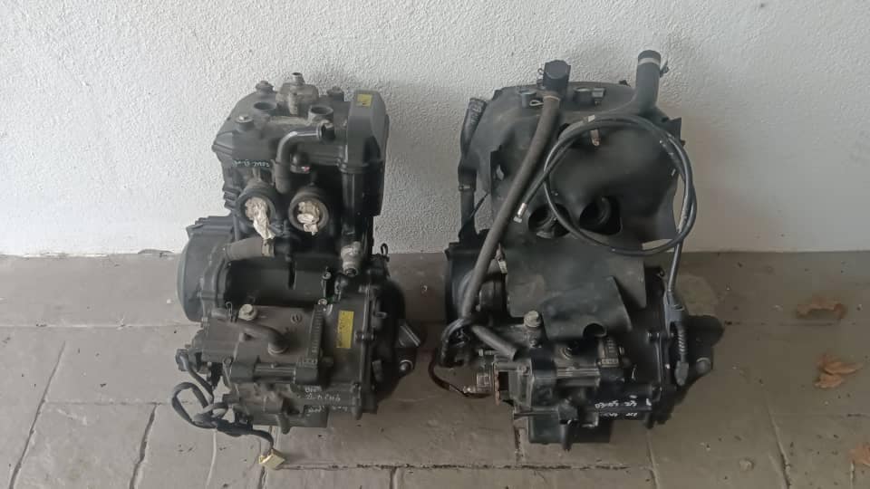 Engine Ninja 250R (Carb) 2 biji Crankshaft Ninja 250 3 set (2013