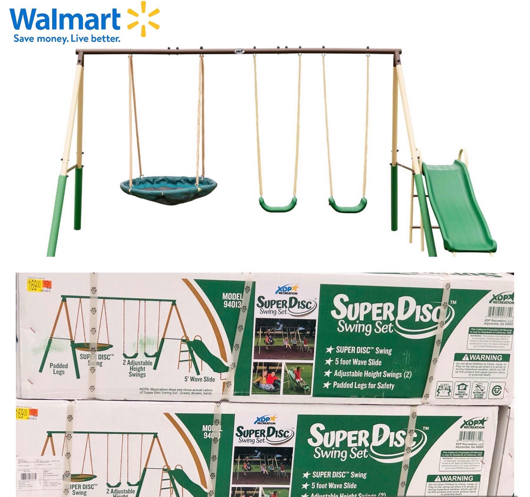 Super Disc Swing Set
