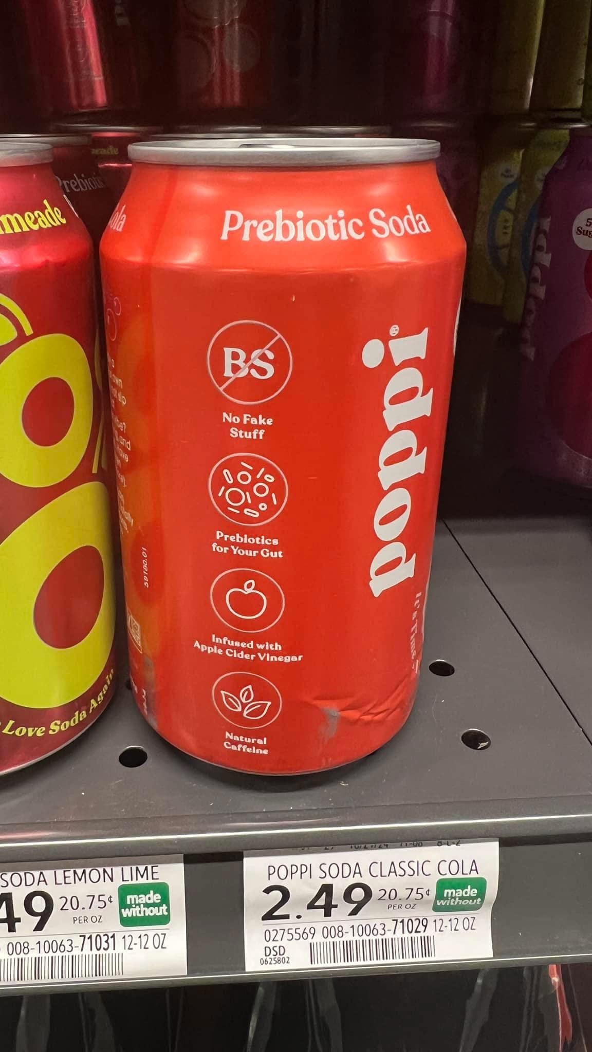 There's a new wave of soda alternatives like Poppi and Olipop that say they help your gut biome – is there any truth to the claims? 🥤 Find out what a registered