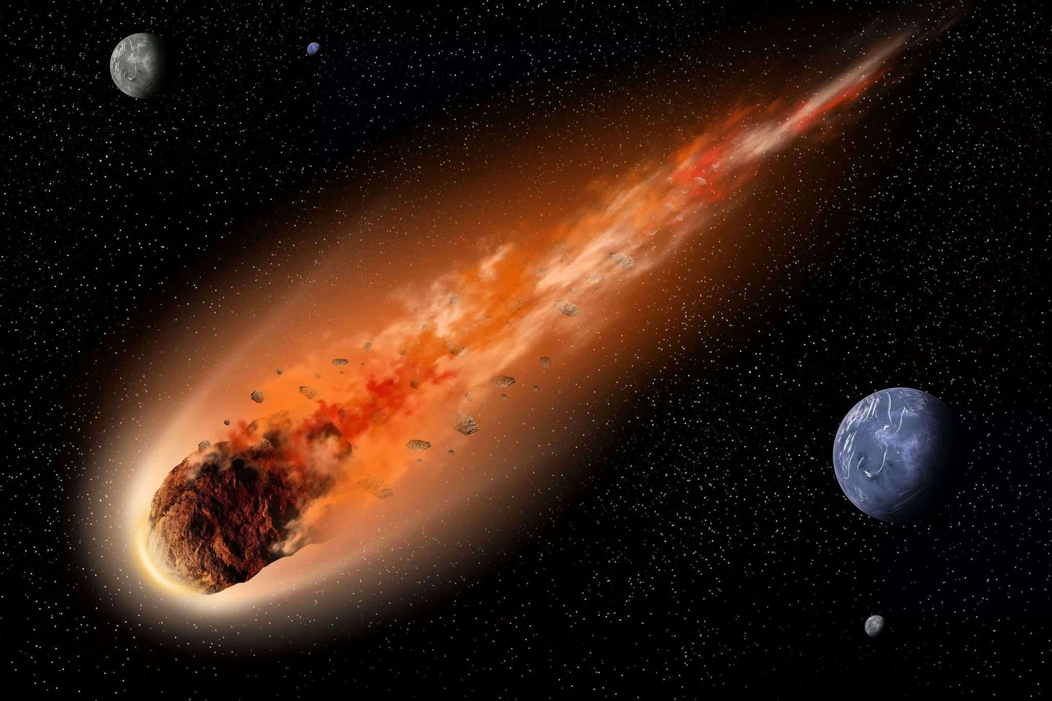 La pagina dei meteoriti