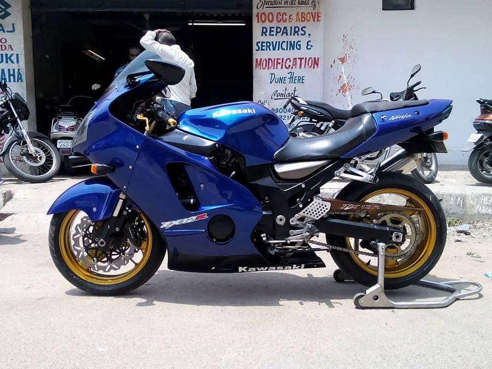 Old school - Zx12r the king of bikes.