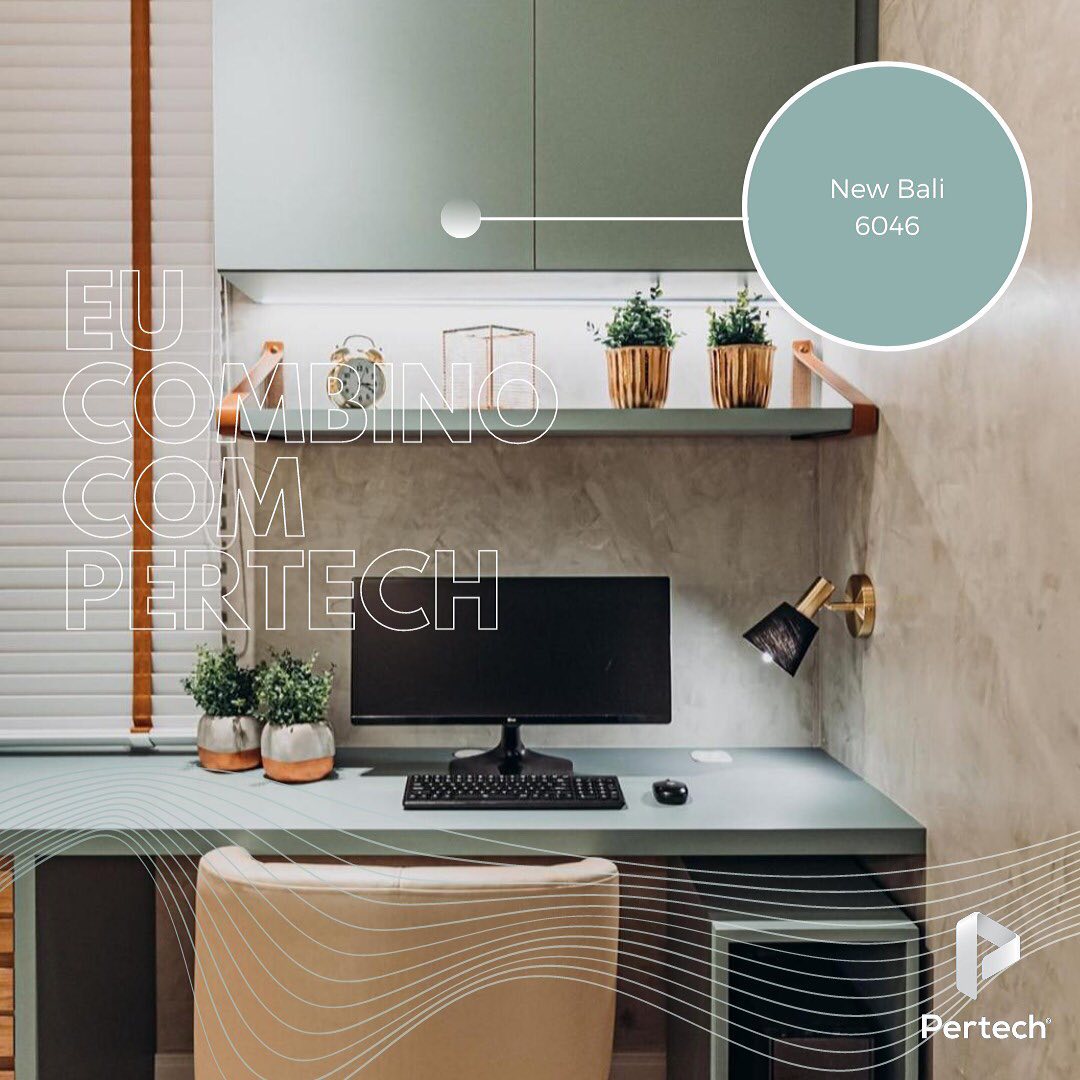 Combine com estilo! A tonalidade verde... - Pertech do Brasil | Facebook