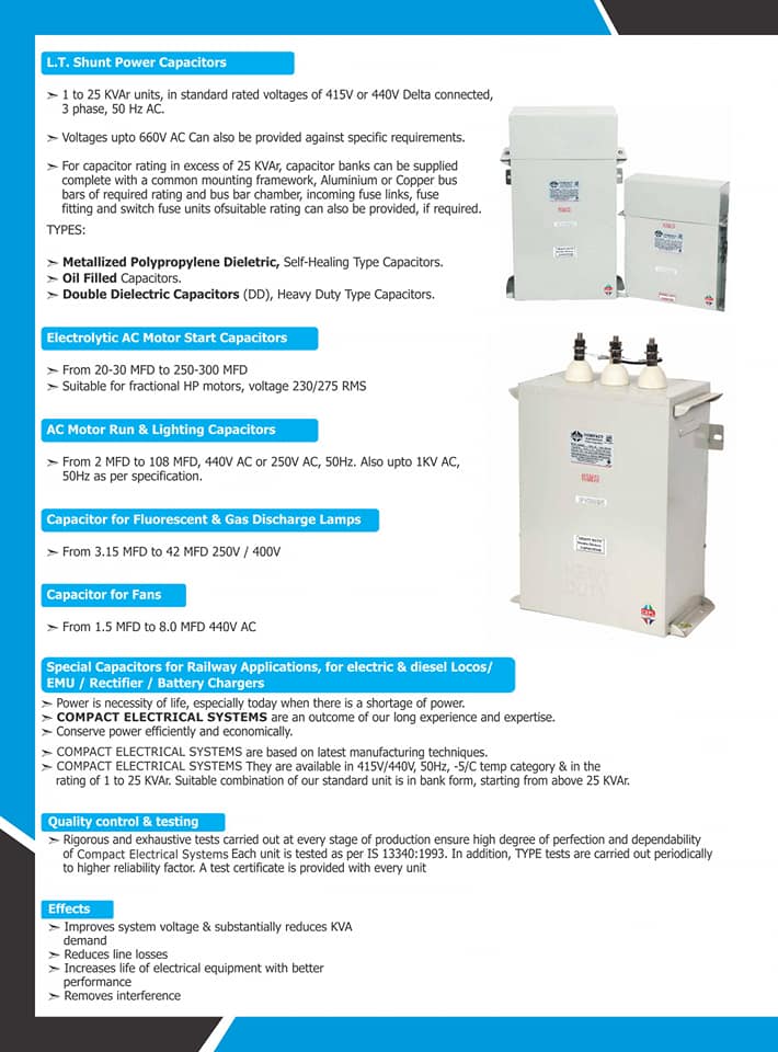 Compact Electrical Systems | Delhi