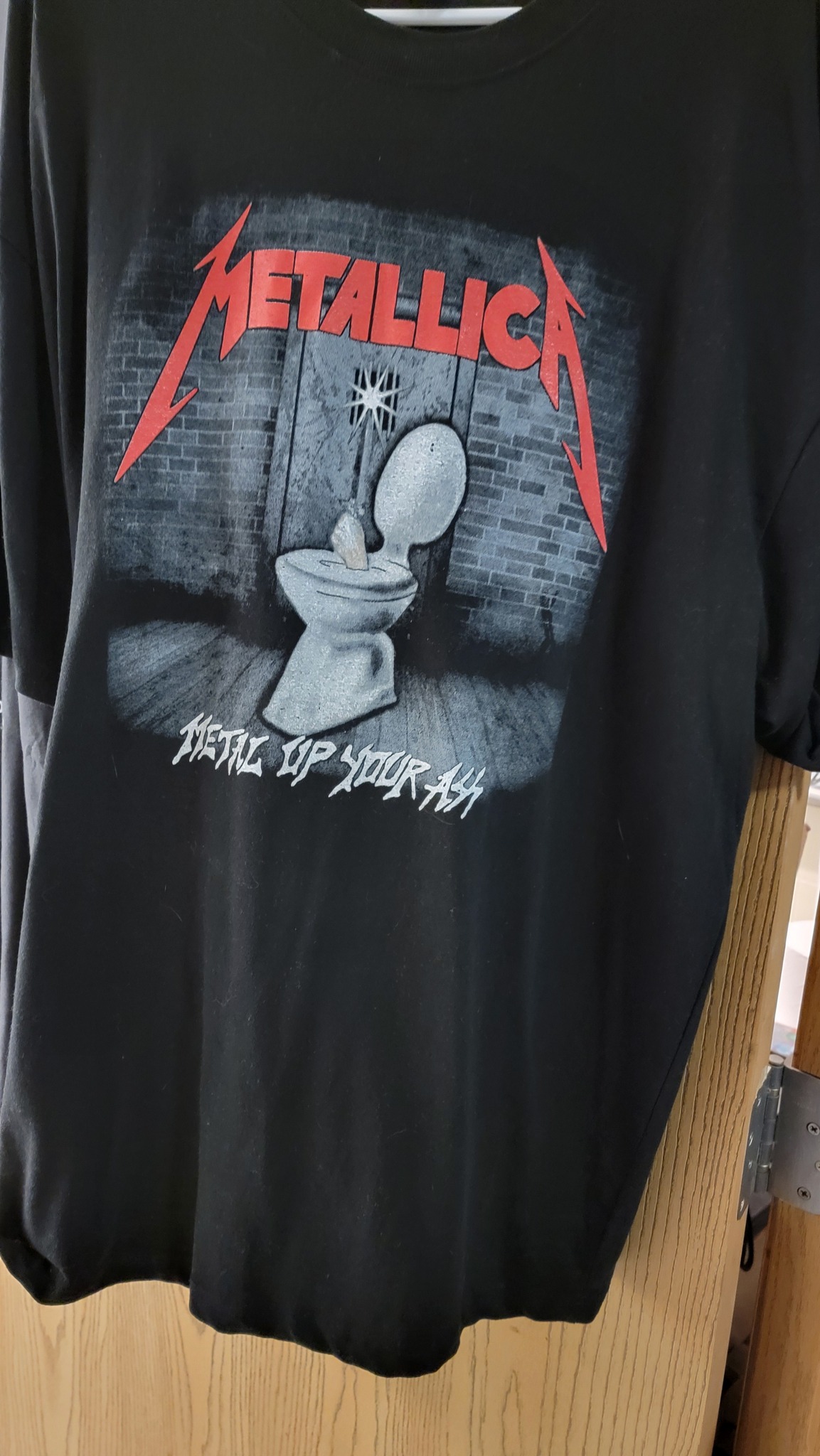 T-shirt Vintage Metal Brockum - Tournée Pantera, Metallica, Slayer, Megadeth... - Taille L - Noir