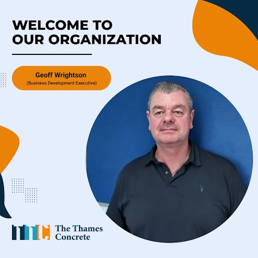 We would like to welcome Geoff... - The Thames Concrete | Facebook