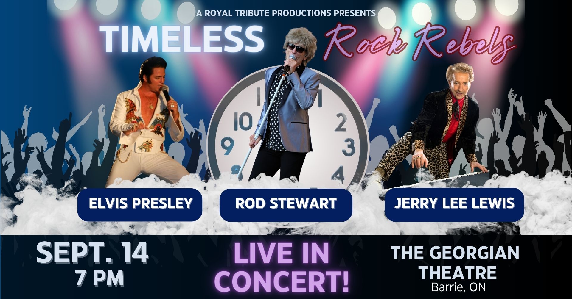 Timeless: Rock Rebels, The Georgian Theatre, Barrie