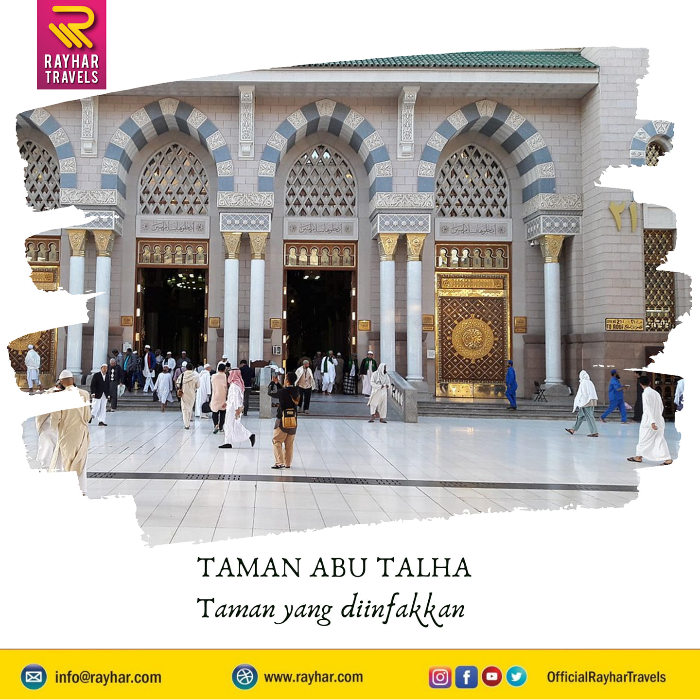Rayhar Travels - Dibelakang Masjid Nabawi ini ialah... | Facebook