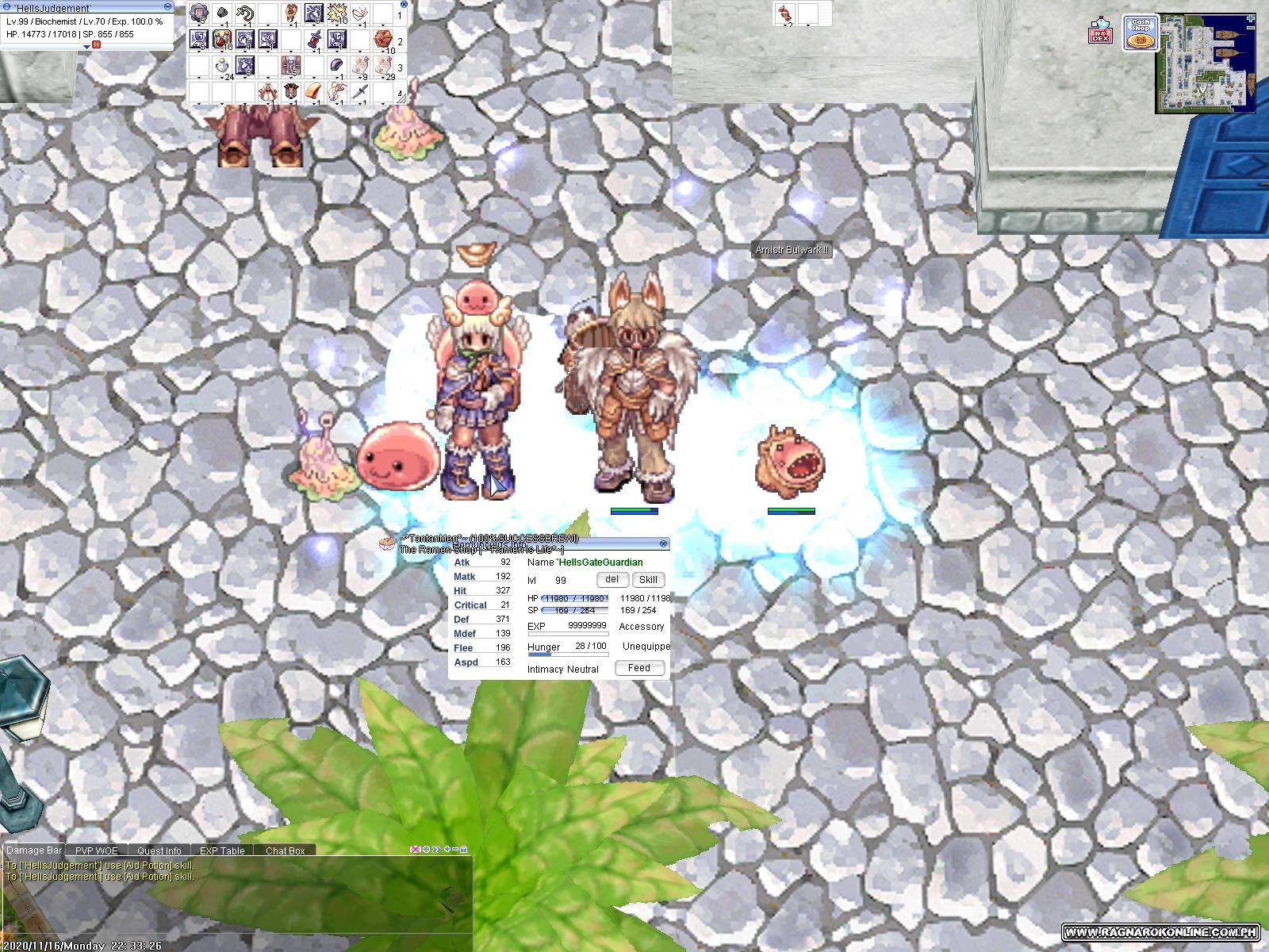 🧬 The Homunculus is a special pet 💼... - Ragnarok Online MSP