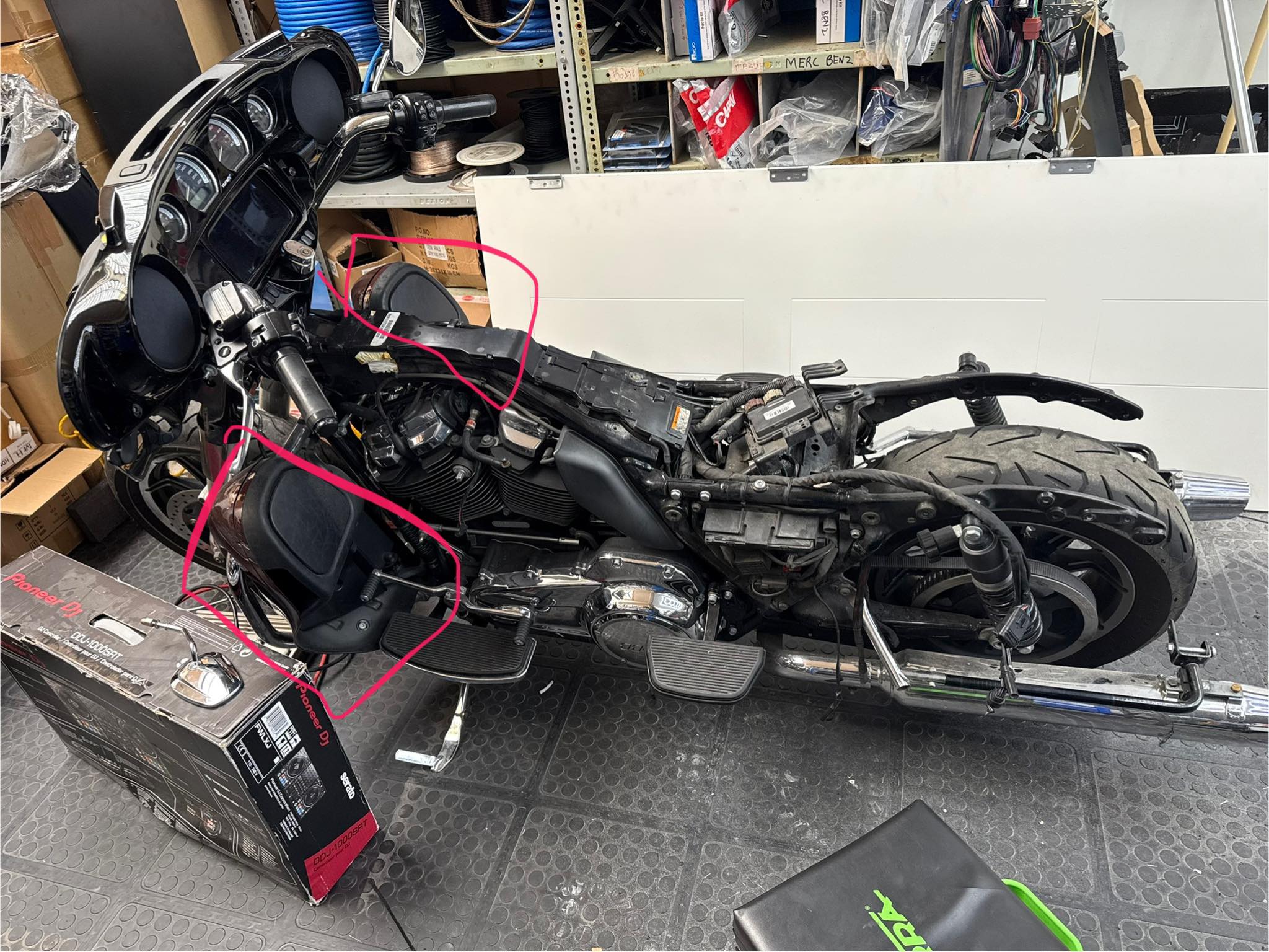 How can I get rid of these Lowers. Bike came twin cooled from