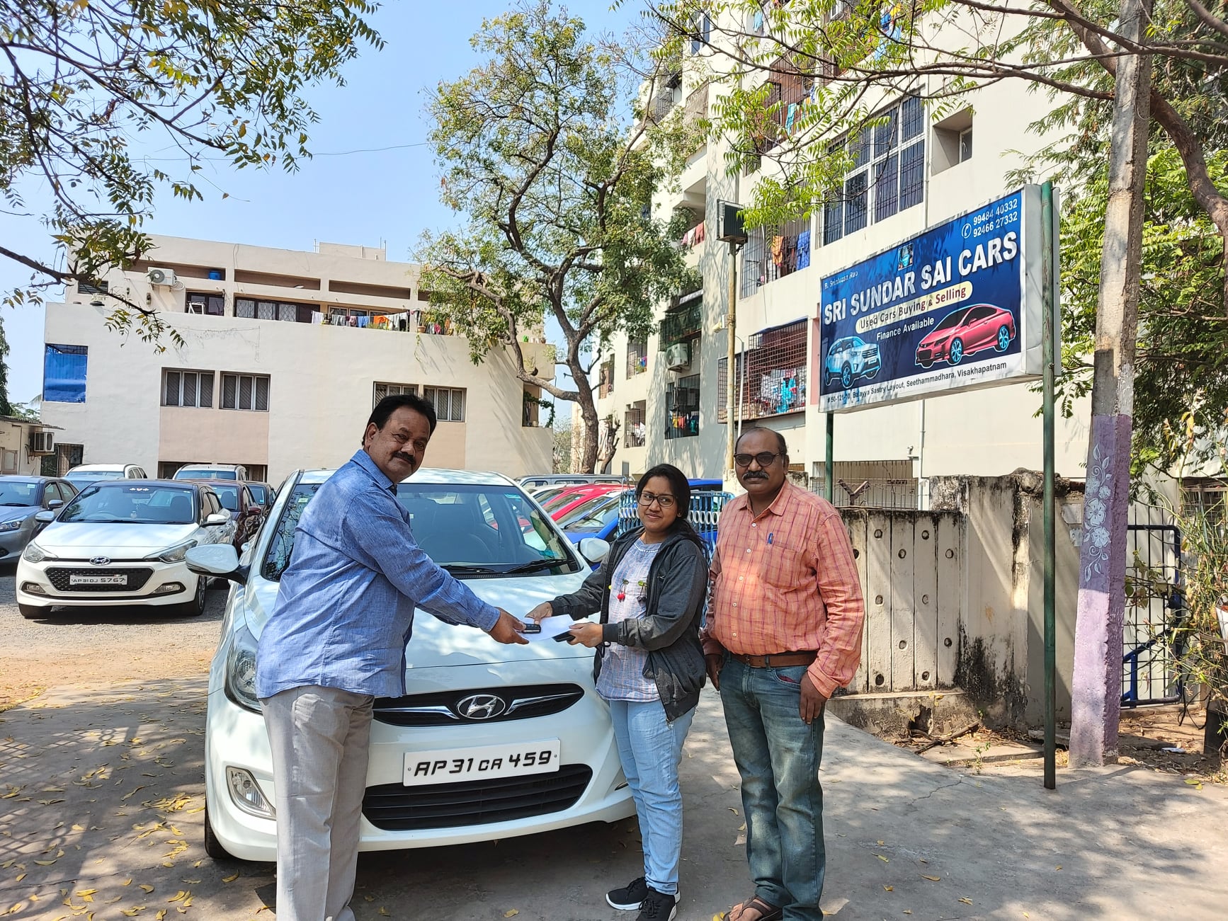 Congratulations to Ms. P. SWETCHA... - Sri Sundar Sai Cars