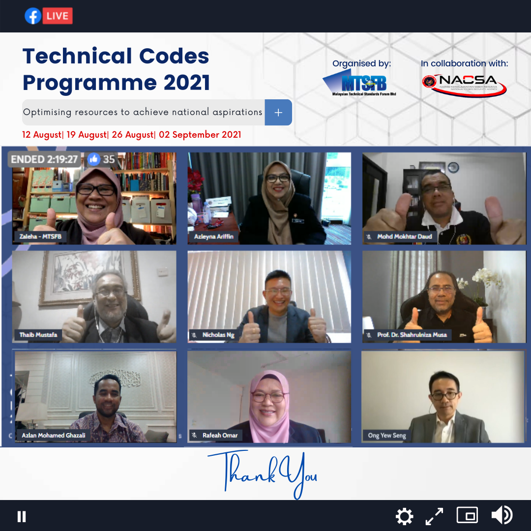 Today marks the... - Malaysian Technical Standards Forum Bhd | Facebook