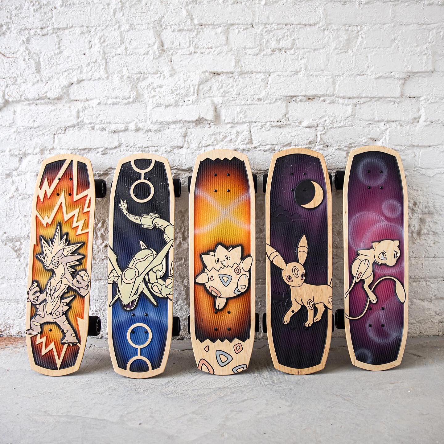Bear Walker Skateboards exclusive to the Pokémon World
